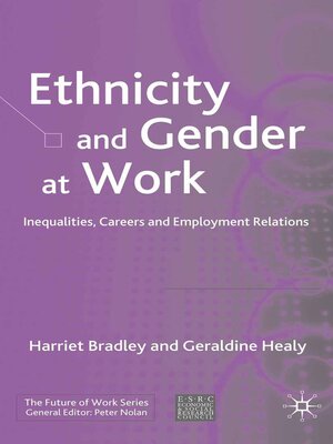 cover image of Ethnicity and Gender at Work